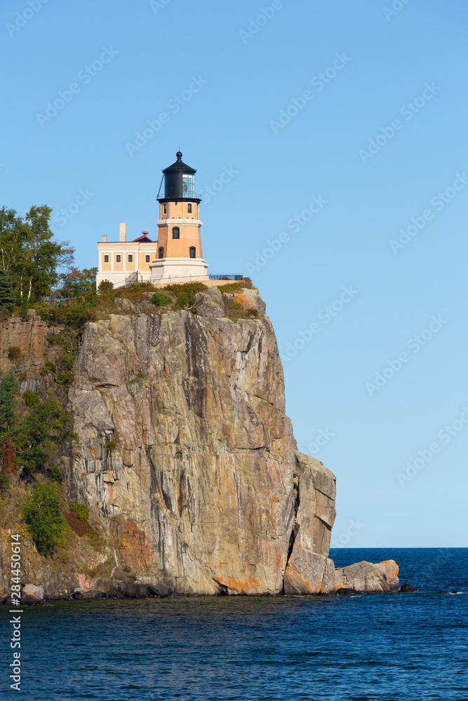 Michigan, Lake Superior North Shore, Split Rock Lighthouse, 1910