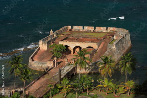 Fort San Geronimo ruins, San Juan, Puerto Rico photo