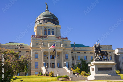The State Capitol building in Helena, Montana, USA photo