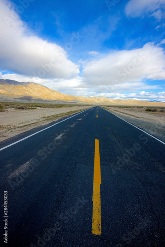 The modern Highway 447 in Nevada, known as the Loneliest Highway in America, follows much of the route of the original California trail.