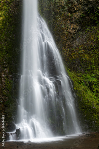USA  Oregon. Double Falls at Silver Falls State Park