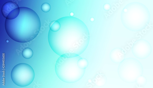 Modern background with drop. For business presentation wallpaper, flyer, cover. Pastel Gradient Color Vector illustration.