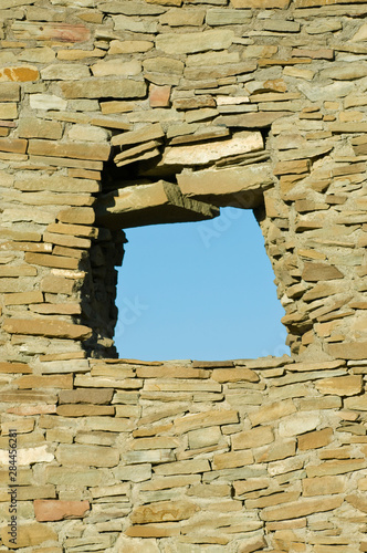 USA, NM, Chaco Culture NHP, Pueblo del Arroyo