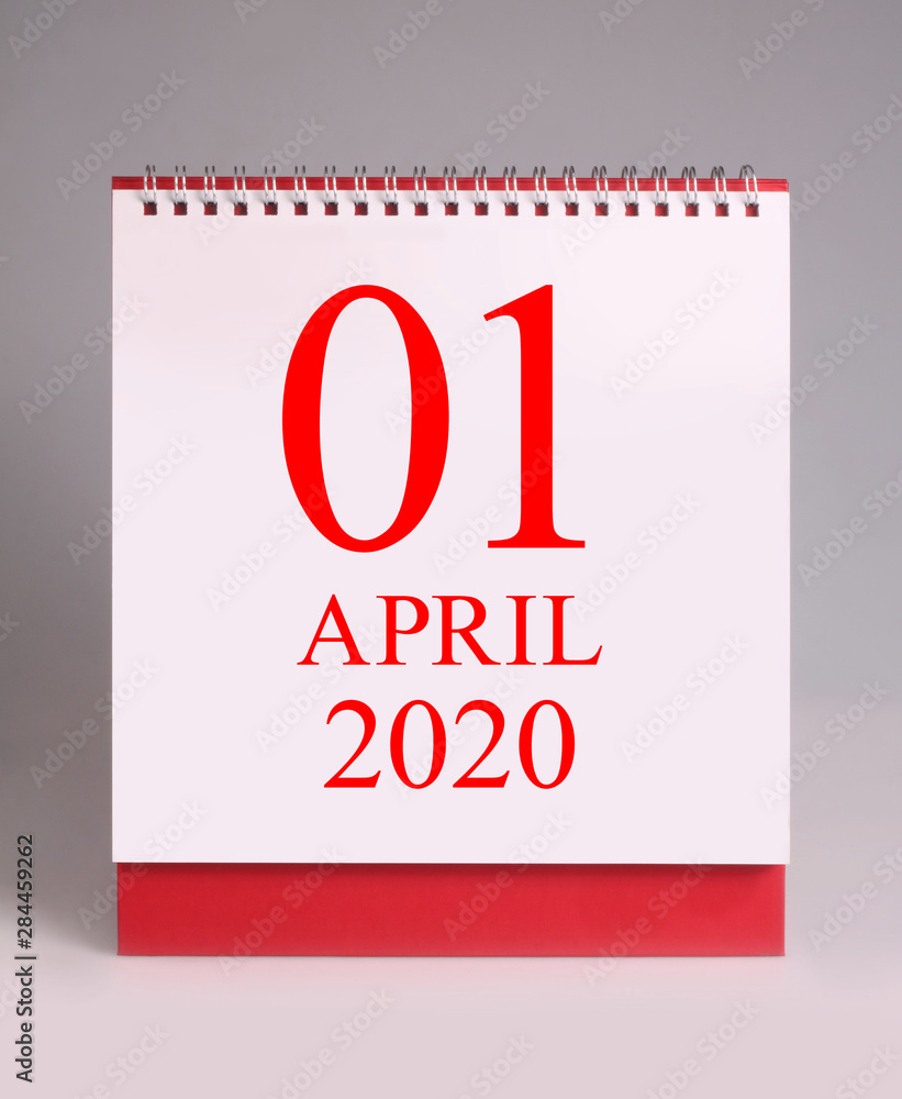 The first day of april 2020.