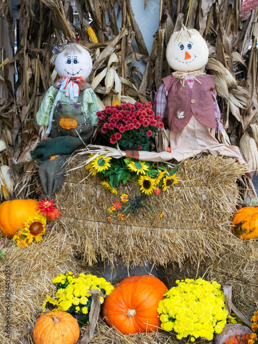 Tennessee, Gatlinburg, Halloween decorations