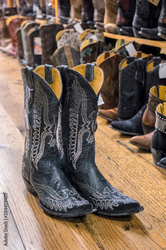 Cowboy boots, Austin, Texas, Usa