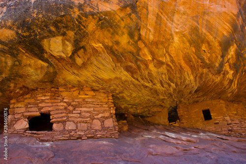 USA, Utah, Cedar Mesa, Bears Ears National Monument, Anasazi House of Fire Ruins