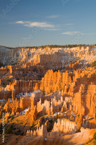 UT, Bryce Canyon National Park, Bryce Amphitheater, view from Sunrise Point