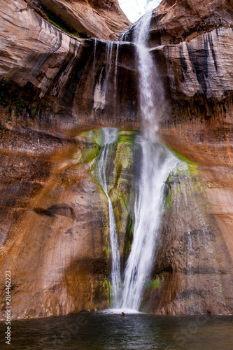 Lower Calf Creek Falls, Calf Creek Recreation Area, Utah, USA.