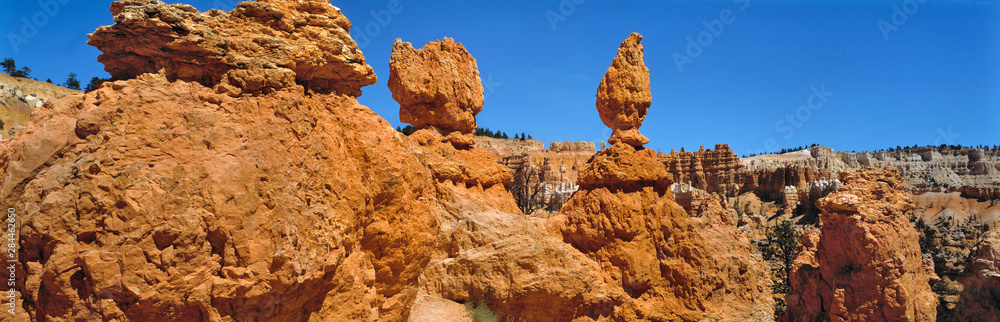 USA, Utah, Bryce Canyon NP. Hoodoos stand like earthly extra-terrestrials in Bryce Canon National Park, Utah.