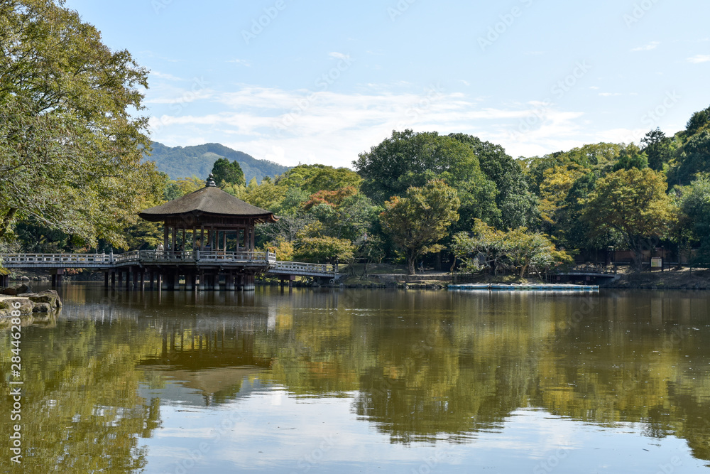 奈良公園 浮見堂 奈良公園 浮見堂