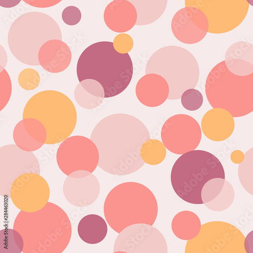 Seamless Pattern - Bubble Pink