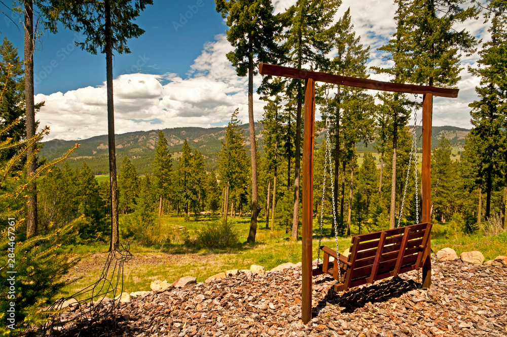 USA, Washington, Cle Elum. Ranch in Central Washington offers stunning outdoor views. USA, Washington, Cle Elum. Ranch in Central Washington offers stunning outdoor views.