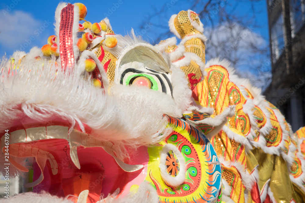 USA, Washington State, Seattle. Chinese New Year celebration in Seattle