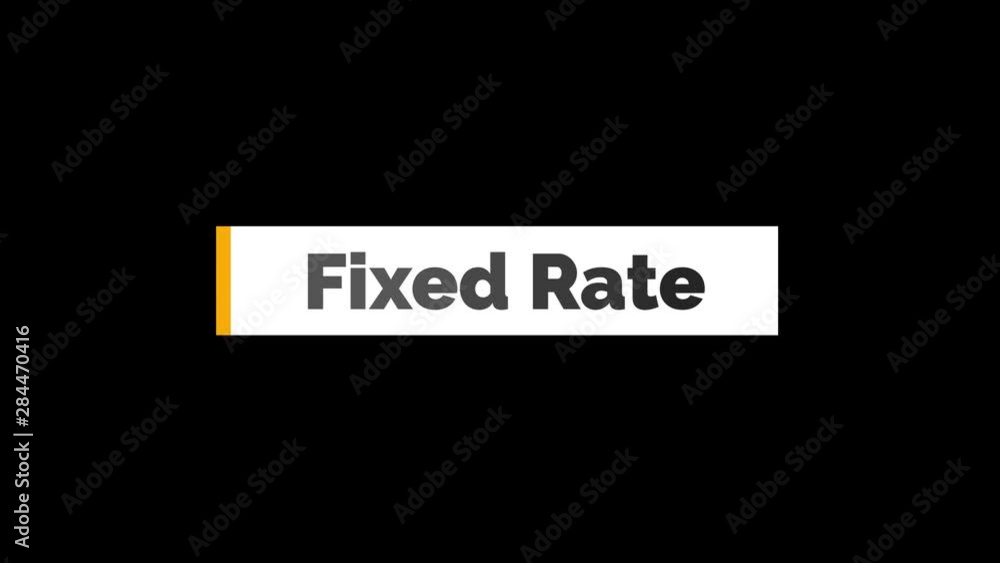 Fixed Rate Text Animation in Full HD. Fixed Rate Motion Graphics ...