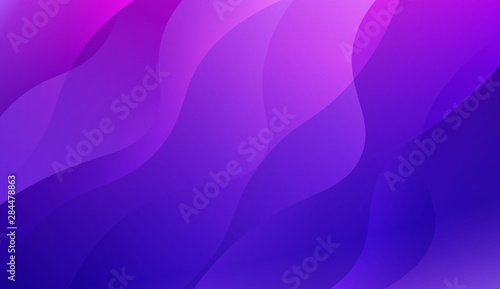 Blurred Decorative Design In Abstract Style With Wave, Curve Lines. For Creative Templates, Cards, Color Covers Set. Vector Illustration with Color Gradient.