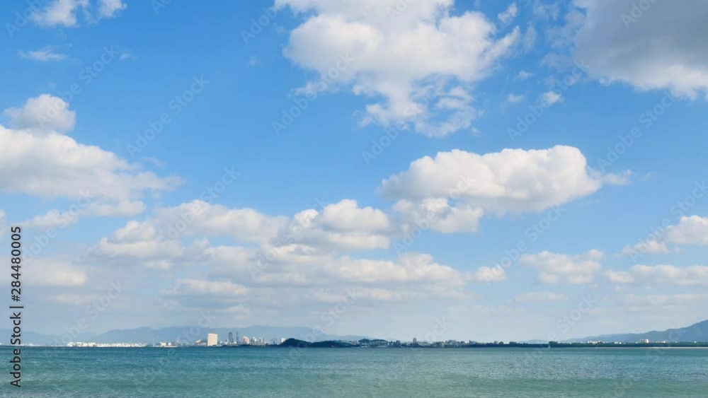 都市風景 福岡市 タイムラプス 都市風景 福岡市 タイムラプス