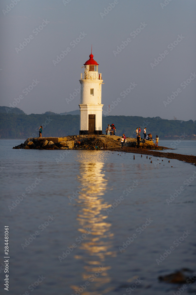 Tokarevsky lighthouse is one of the oldest lighthouses of the Far Eastern seas and Peter the Great Bay in Vladivostok. Built in 1876.