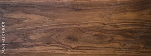 Panel kuchenny z motywem Black walnut wood texture from two boards oil finished