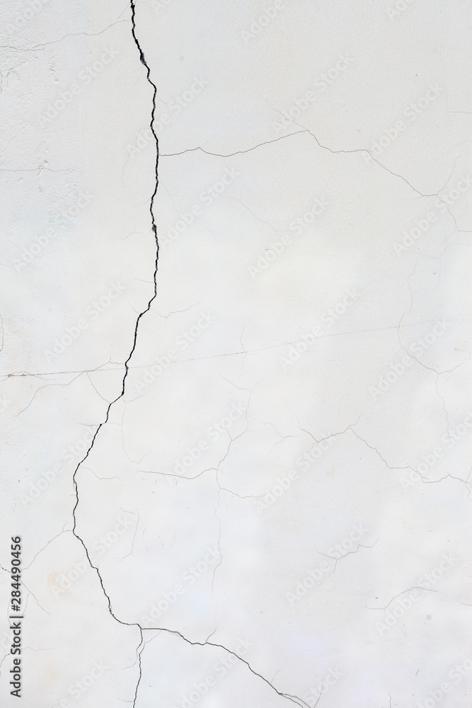 Obraz premium Blank concrete wall white color for texture background