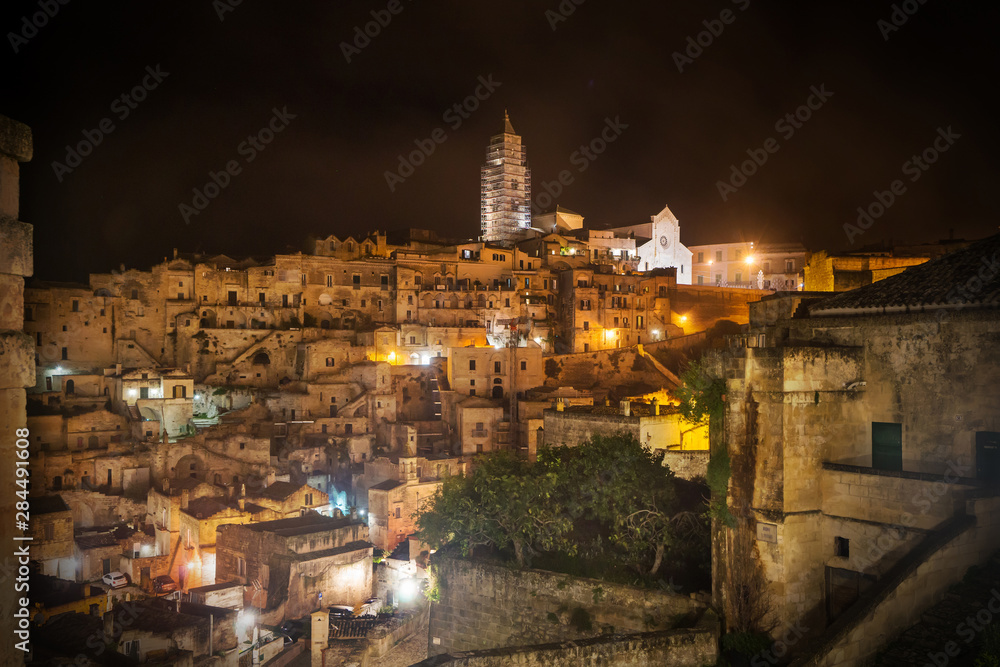 Matera, the cave city in Basilicata, Italy Matera, the cave city in Basilicata, Italy