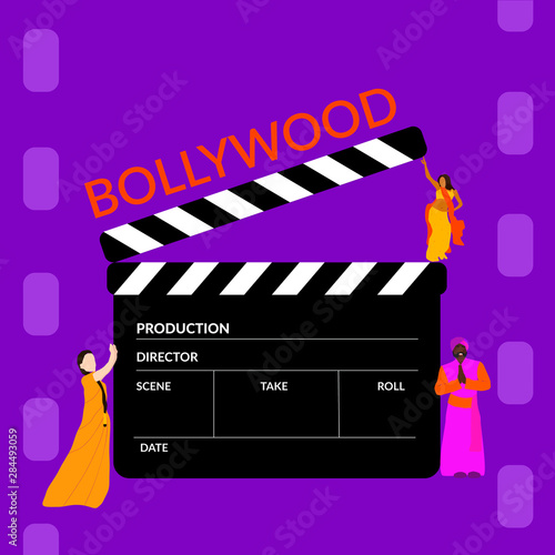 Bollywood film production. 
