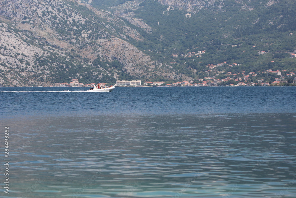 Boka Kotorska bay in Montenegro