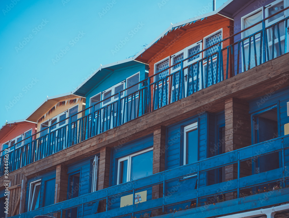 Fototapeta premium Beach Huts