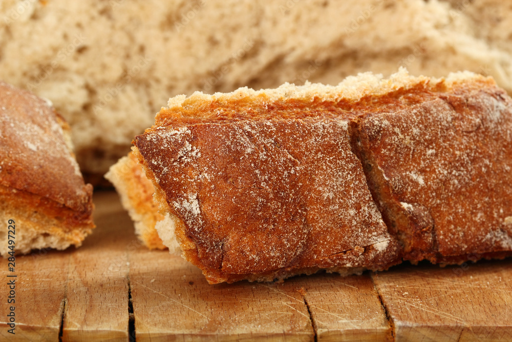 loaf of rye bread loaf of rye bread