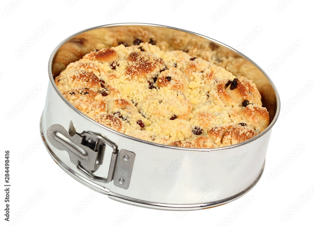 Baking Sweet Bun with Raisins Baking Sweet Bun with Raisins