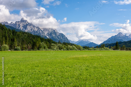 Karwendel mountains in Bavaria