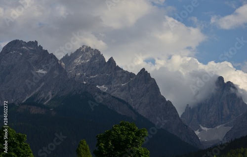 Peaks in the clouds