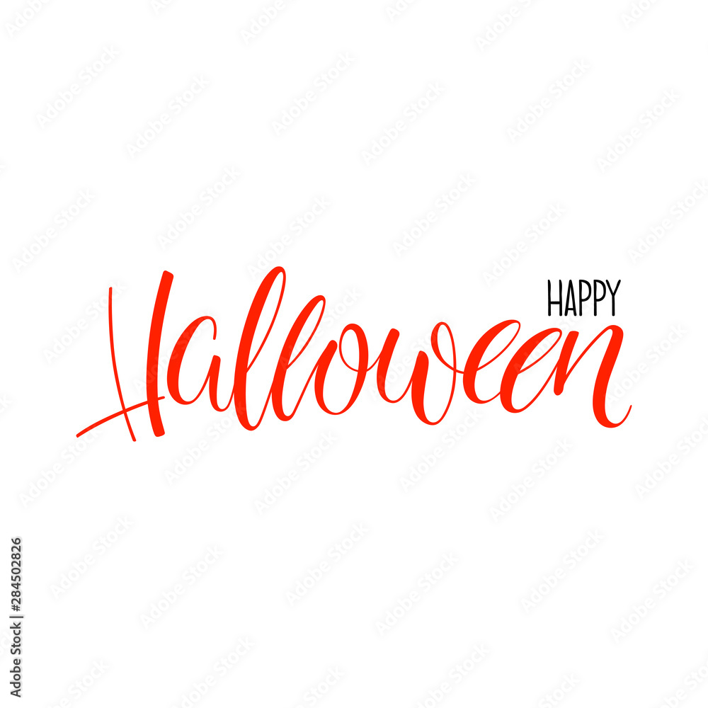 Happy Halloween Calligraphy Happy Halloween Calligraphy