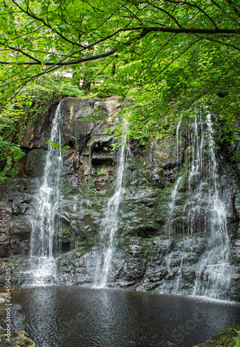 beautiful waterfall in north ireland