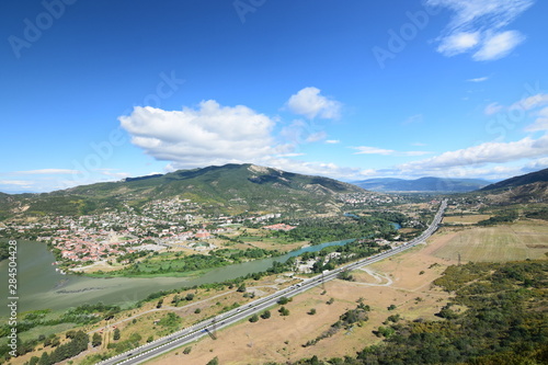 View of Mtskheta, the historic capital of Georgia