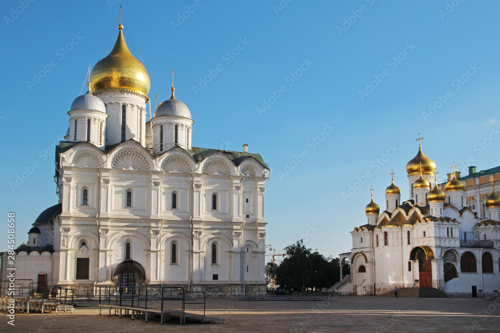 Cathedral square in Moscow Kremlin