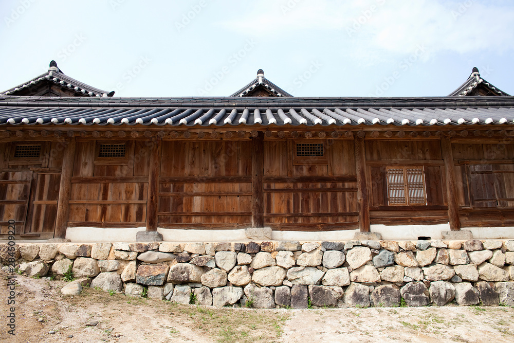 Yangdong Folk Village in Gyeongju-si, South Korea. Yangdong Folk Village in Gyeongju-si, South Korea.