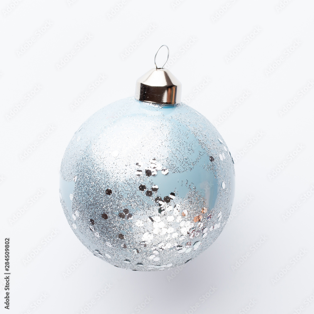 Christmas decor closeup on a white background. Isolated - Image Christmas decor closeup on a white background. Isolated - Image