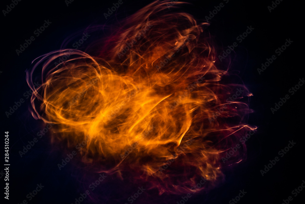 fire burns on a dark background fire burns on a dark background