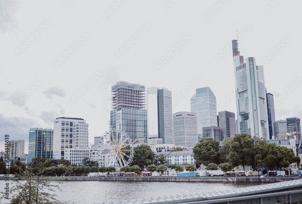 Fototapeta premium Frankfurt Skyline nowość