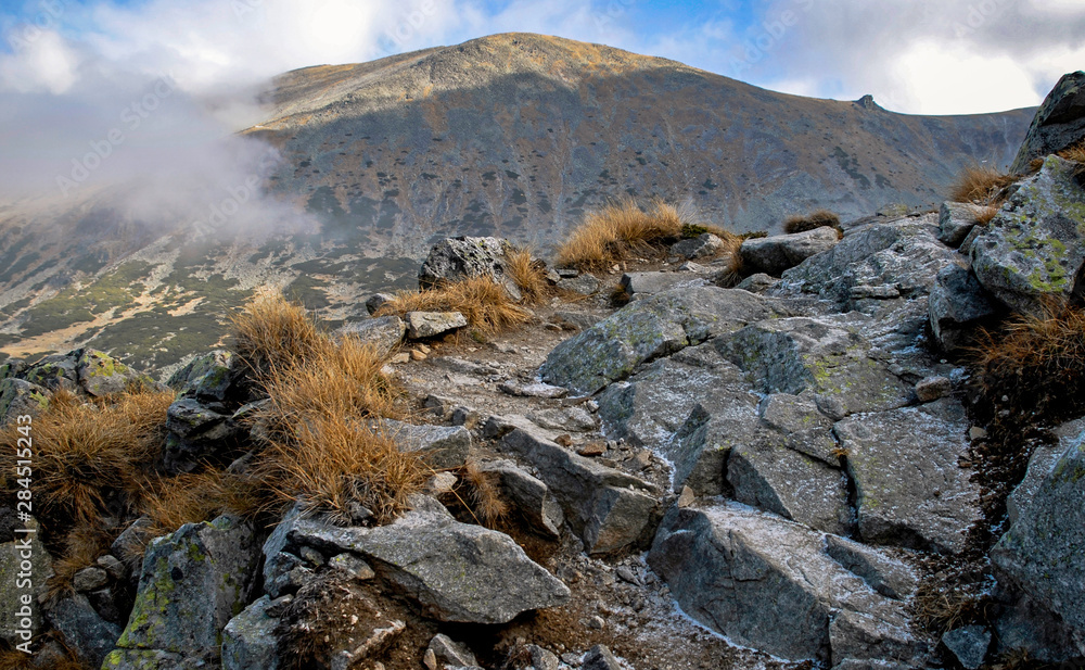 Obraz premium Mountain landscape scenery, Rila, Bulgaria