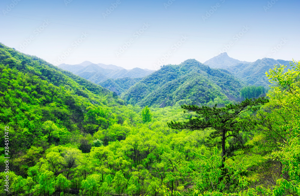 Fototapeta premium West Beijing Great wall of China landscape