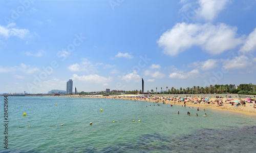 Photography El bogatell beach, Barcelona, Catalonia, Spain