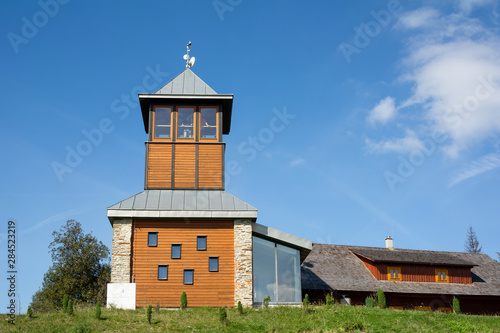Wallpaper Mural Tetrev lookout and observation tower, Cechrlany Beskyd, Beskids, Czech republic / Czechia, - landmark and monument on the mountain Torontodigital.ca