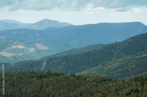 view of Landscape with Mountains and Forest