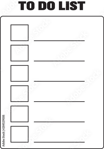 blank to do list that is printable