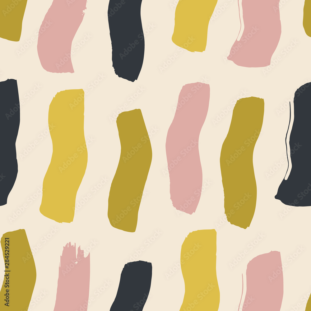Beautiful seamless texture with Ink Brush Strokes. Bright vector texture with vertical bold lines. Abstract and simple abstract background. Beautiful seamless texture with Ink Brush Strokes. Bright vector texture with vertical bold lines. Abstract and simple abstract background.