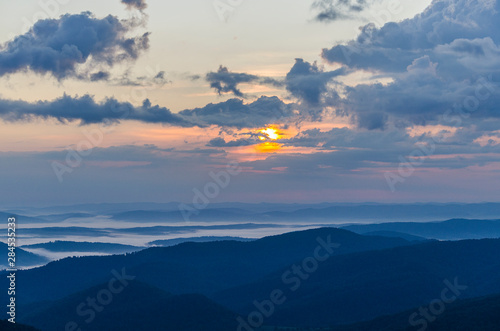 Mgły Bieszczady 