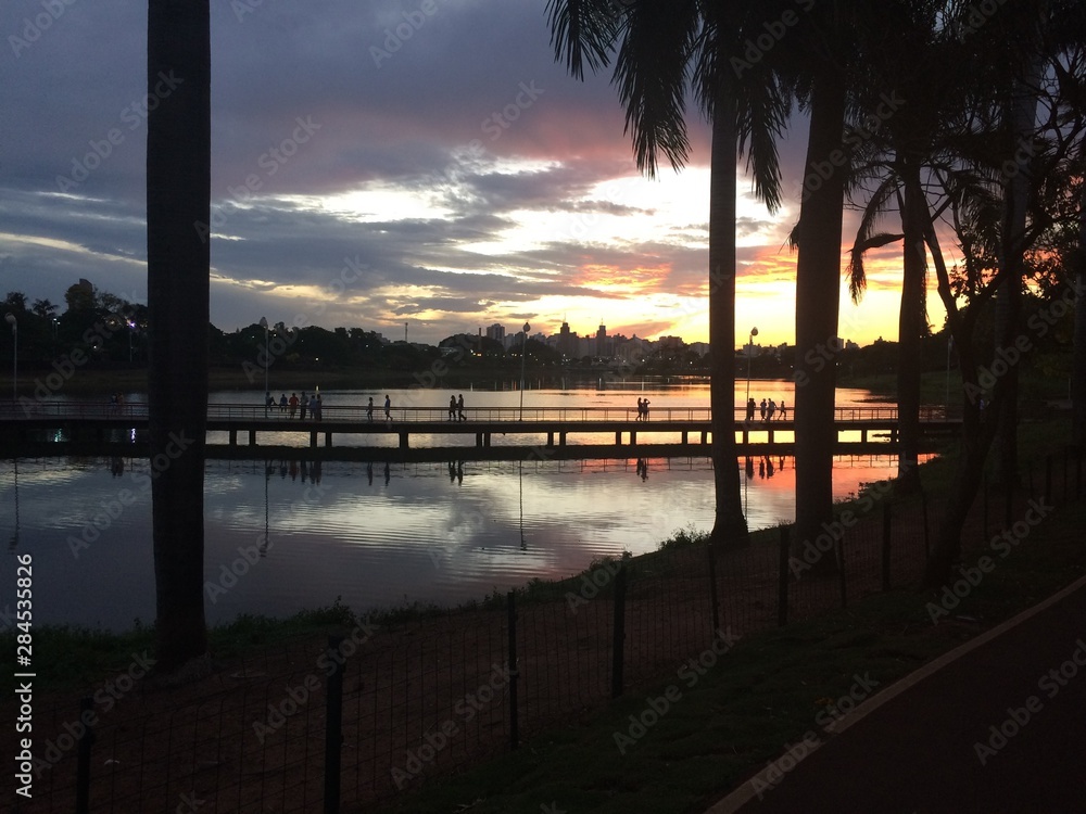 Fototapeta premium Sunset Park