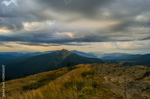 Panorama z połoniny Wetlińskiej © wedrownik52